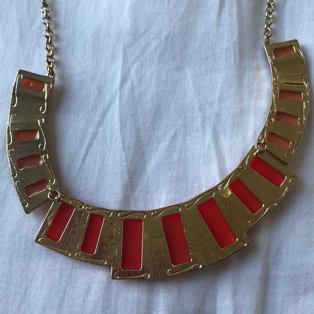 Colorful Statement Necklace OS - Picture 3 of 3